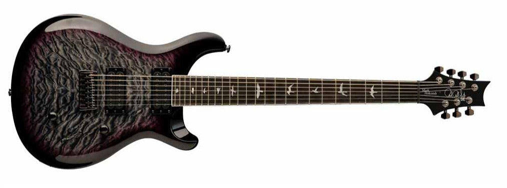 PRS 109632-HB GUITARRA ELÉCTRICA SE MARK HOLCOMB 7 CUERDAS, QUILTED MAPLE TOP WITH MAHOGANY BACK, CON GIGBAG