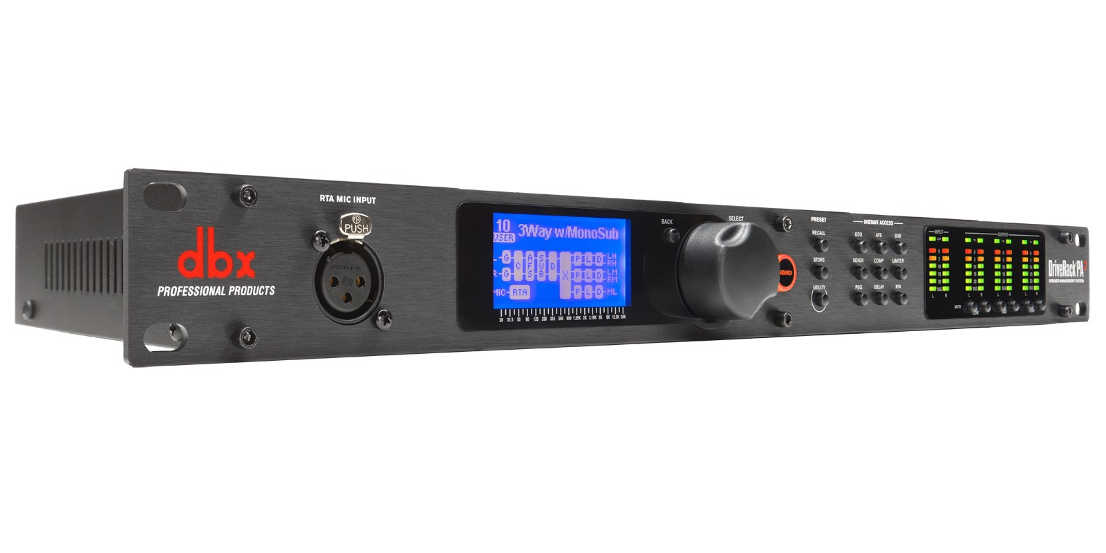 DBX DRIVERACK-PA2 PROCESADOR AUDIO – Holocausto