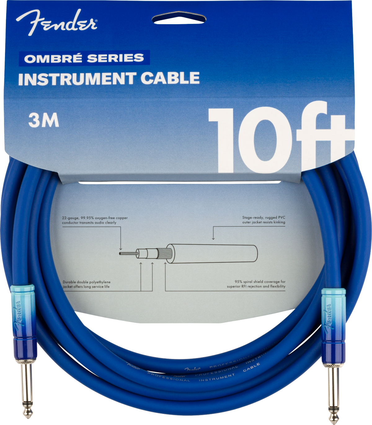 FENDER 0990810210 CABLE INSTRUMENTO 3 MTS
