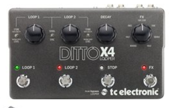 PEDAL DITTO-X4-LOOPER TC ELECTRONICS