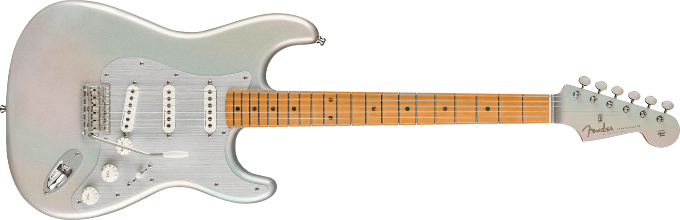 FENDER 0140242343  H.E.R. STRATOCASTER CHROME GLOW
