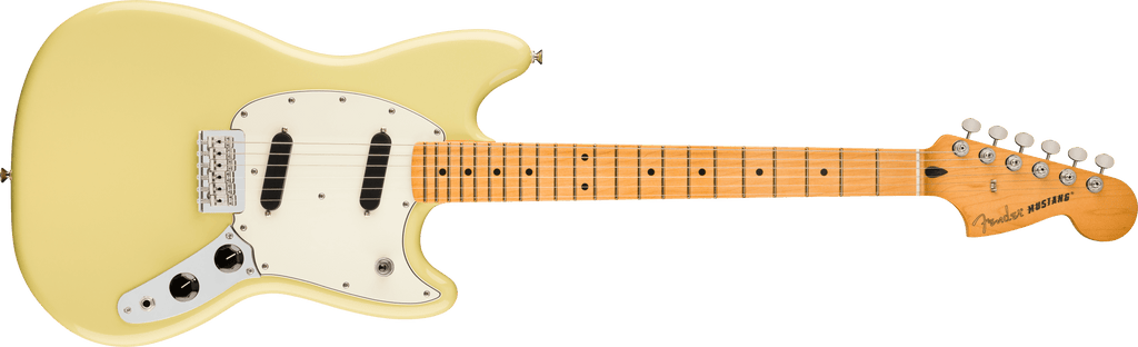 FENDER 0140462561 PLAYER II MUSTANG MAPLE FINGERBOARD HIALEAH YELLOW
