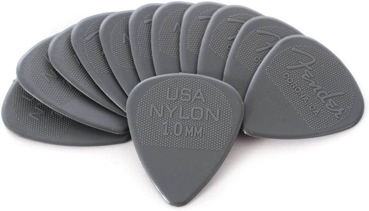 FENDER 0986351900 KIT 12 PLUMILLAS NYLON 1.0MM WHITE