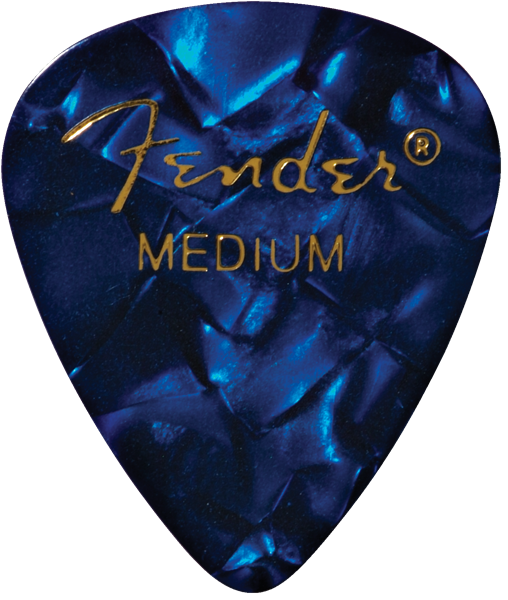 FENDER 1980351802 KIT 12 PLUMILLAS MEDIUM BLUE MOTO