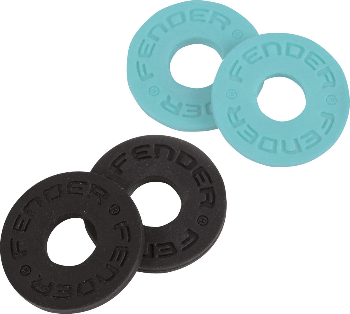 FENDER 0990819010 STRAP BLOCK 4 PACK DAPHNE BLUE