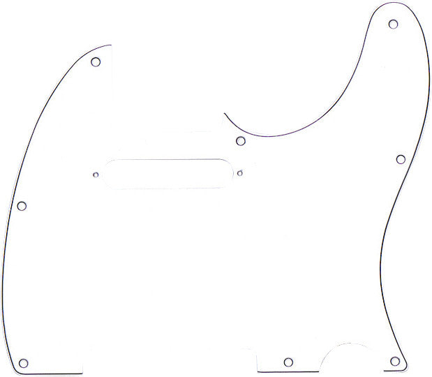 MICA/ PICKGUARD TELECASTER HOLE FENDER