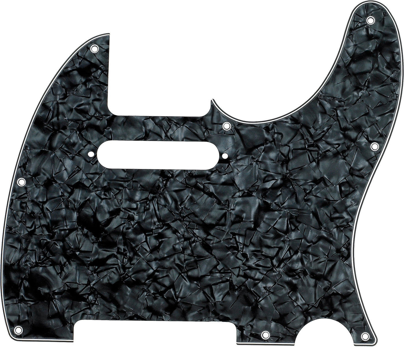 FENDER 0992151000 PICKGUARD 8 HOLE MOUNT TELECASTER MOTO BLACK