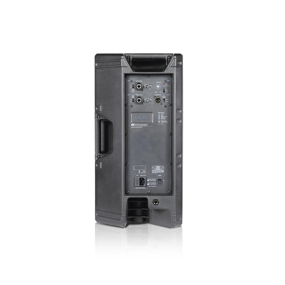 DBTECNOLOGIES OPERA-10 BAFLE ACTIVO 10" 1200W PICO CLASE D