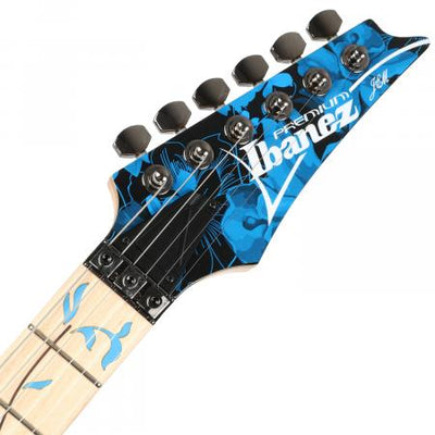 JEM77P BFP STEVE VAI PREMIUM BLUE FLORAL IBANEZ