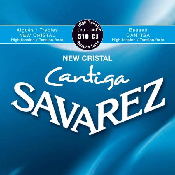 CUERDAS CLASICA NYLON CRISTAL CANTIGA (TESION ALTA) SAVAREZ