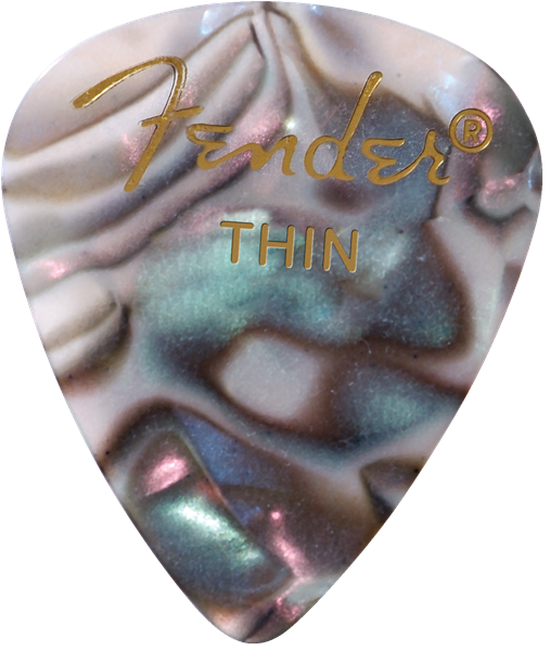 FENDER 1980351757 KIT 12 PLUMILLAS THIN ABALONE