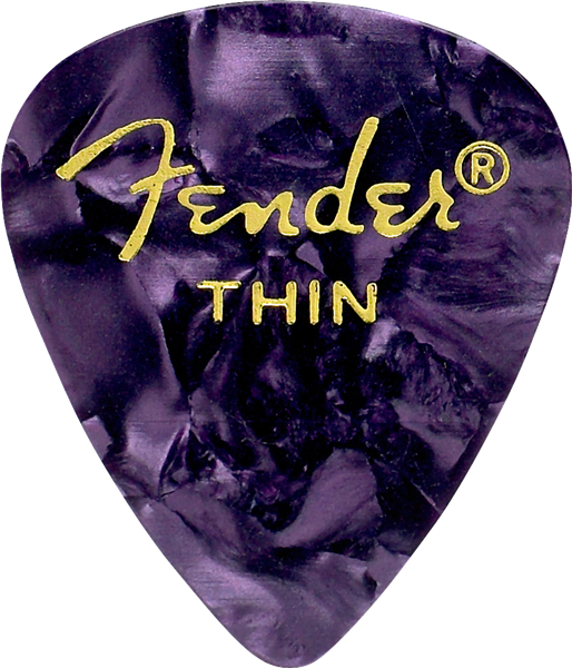 FENDER 1980351776 KIT 12 PLUMILLAS THIN PURPLE MOTO