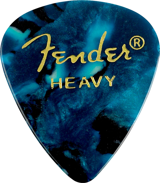 FENDER 1980351908 KIT 12 PLUMILLAS HEAVY OCEAN TURQUESA