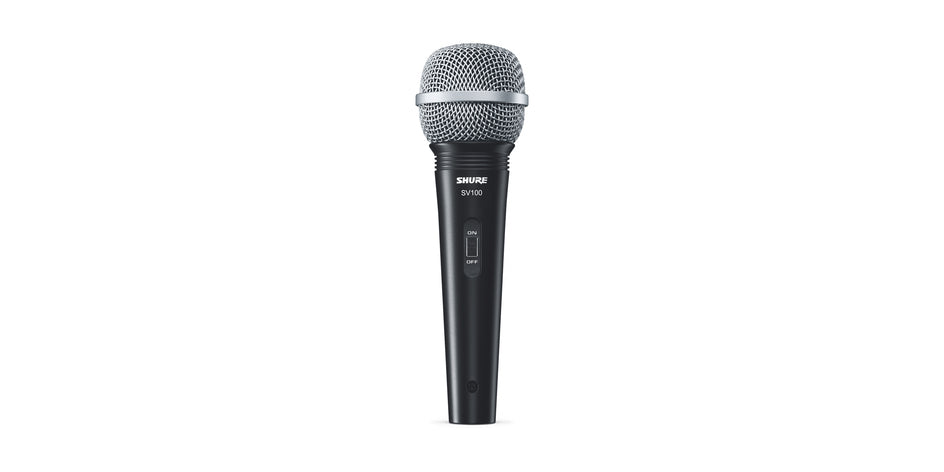 SHURE SV100 MICROFONO DINAMICO CON SWICH CABLE