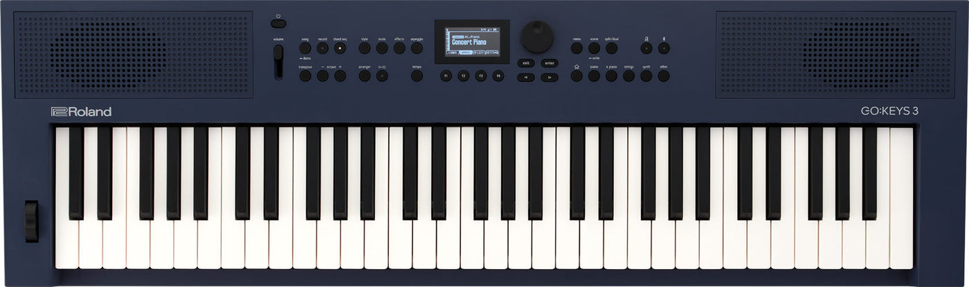 ROLAND GOKEYS3-MU – TECLADO PORTÁTIL 61 TECLAS MIDNIGHT BLUE