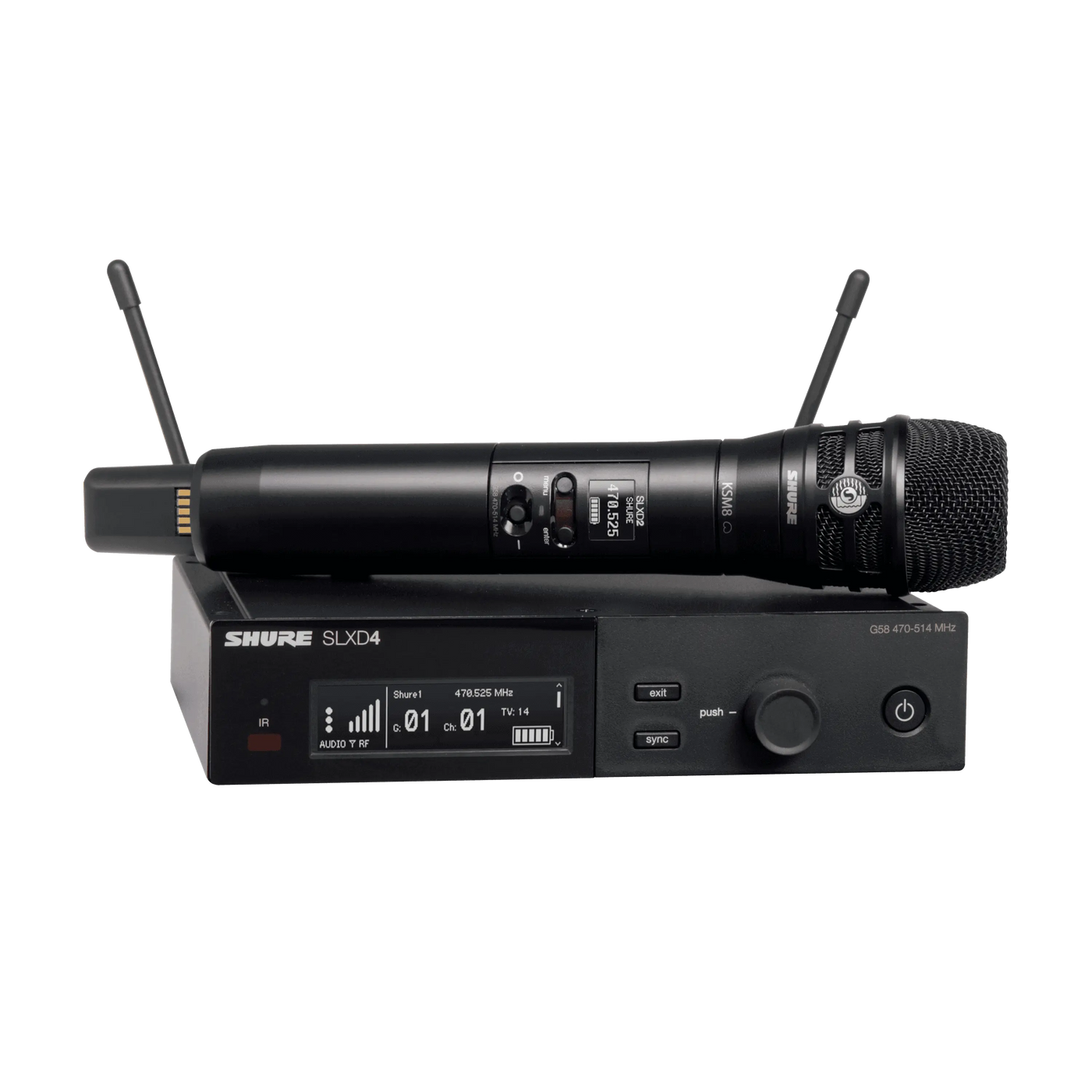 SHURE SLXD24K8B SISTEMA INALAMBRICO DE MANO