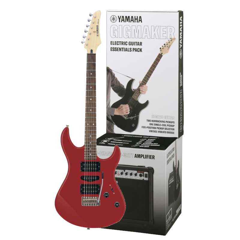 YAMAHA ERG121GPII-MR PAQUETE DE GUITARRA  CON AMPLIFICADOR