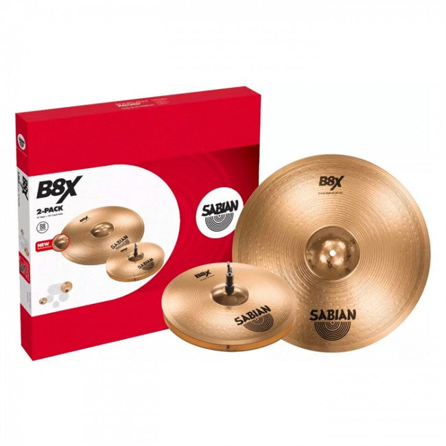 SET PLATILLOS 14"18" B8X SABIAN