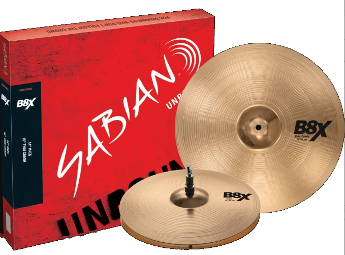 SET PLATILLOS 13"16" B8X SABIAN