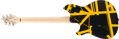 EVH 5107702316 WOLFGANG S STRIPED BLACK AND YELLOW