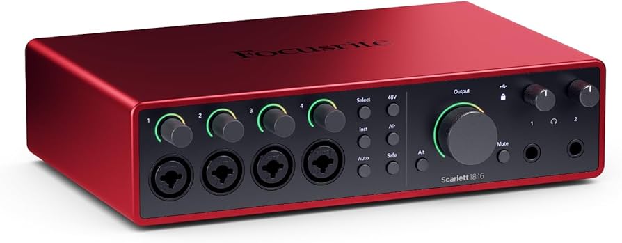 FOCUSRITE MOSC0036 SCARLETT 18I16 4TH GEN