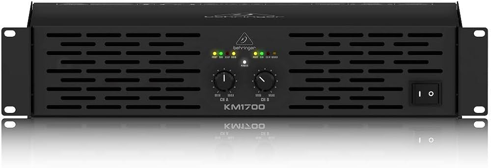 BEHRINGER KM-1700 – AMPLIFICADOR DE AUDIO 2 × 800 W A 4 ?