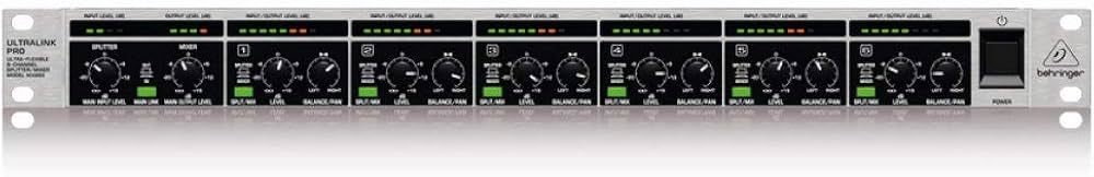 BEHRINGER MX882 – MIXER/SPLITTER 8 CANALES ULTRALINK PRO