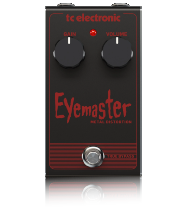 PEDAL TC ELECTRONIC EYEMASTER METAL DISTORTION