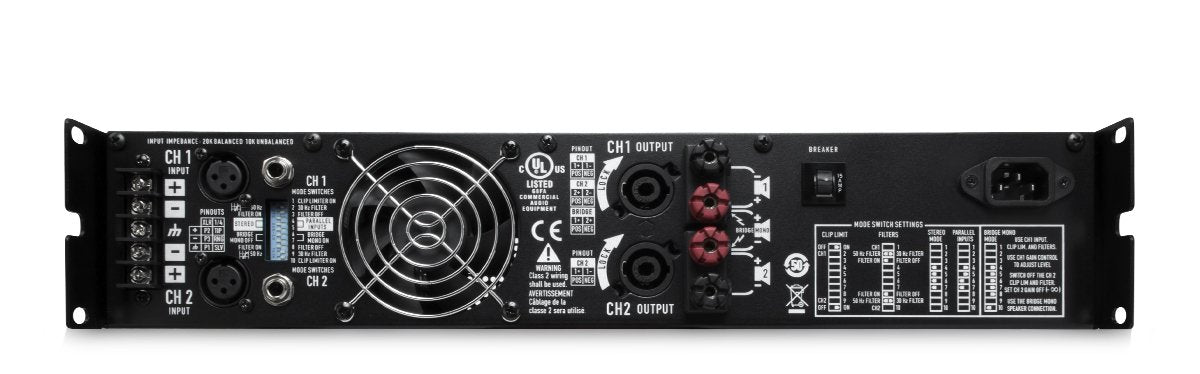 QSC RMX1450A — AMPLIFICADOR DE POTENCIA 2 CANALES