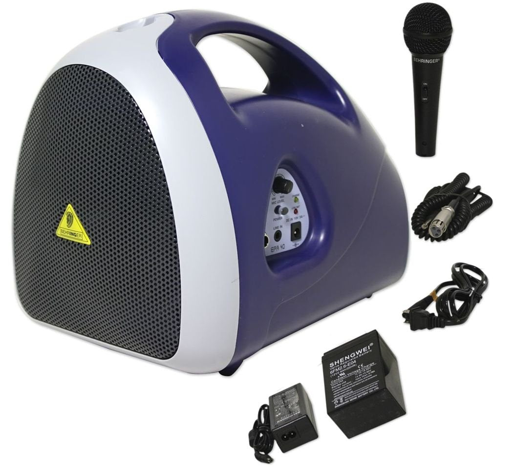 BEHRINGER EPA40 – SISTEMA PORTÁTIL 40 W