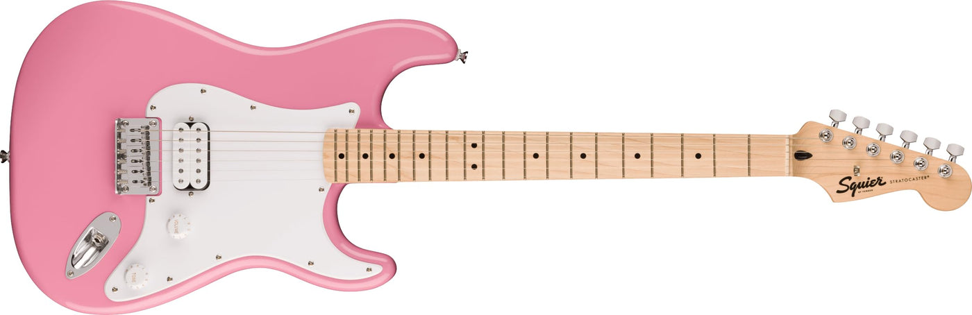 SQUIER 0373302555 SONIC STRATOCASTER FLASH PINK