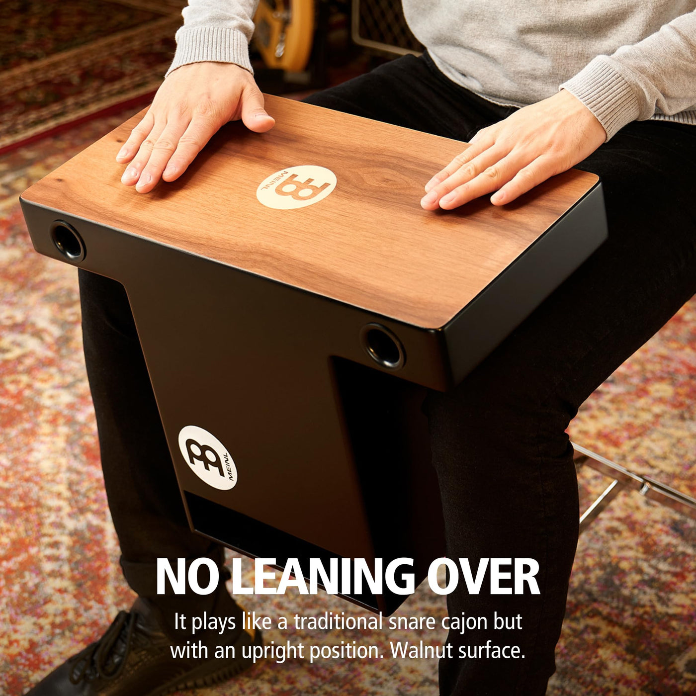 MEINL PTOPCAJ2WN CAJON PERUANO CON PICKUP