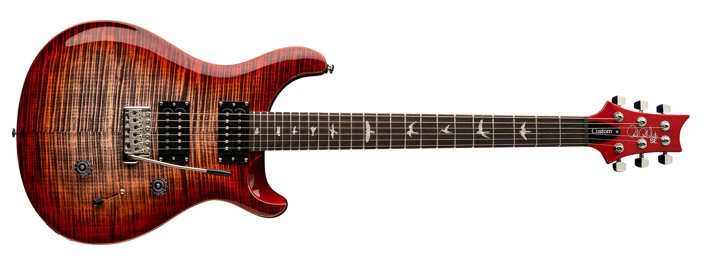 PRS 107993-CG SE CUSTOM 24 CARCOAL CHERRY BURST