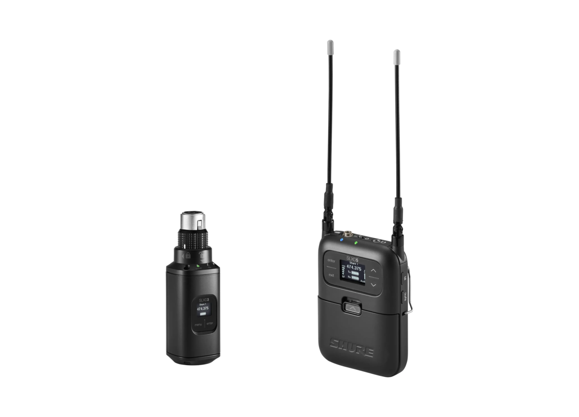 SHURE SLXD35 SISTEMA INALAMBRICO PORTATIL TRANSMISOR PLUG ON
