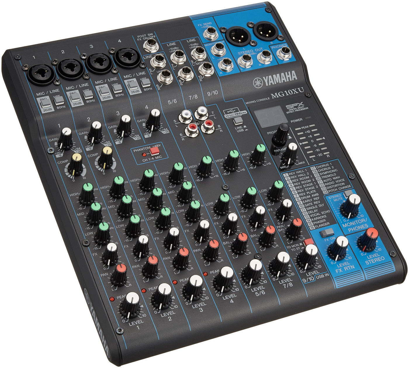 YAMAHA MG10XU MEZCLADORA ANALOGA