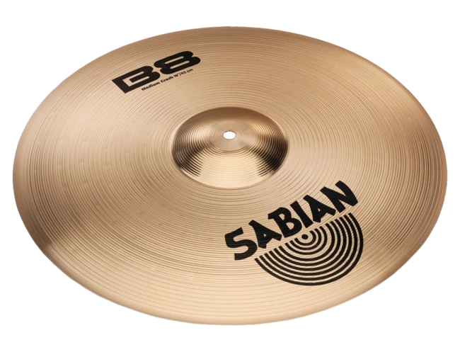 PLATILLO 18" B8X MEDIUM CRASH SABIAN