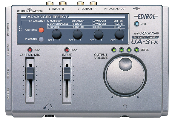 INTERFACE UA3FX EDIROL