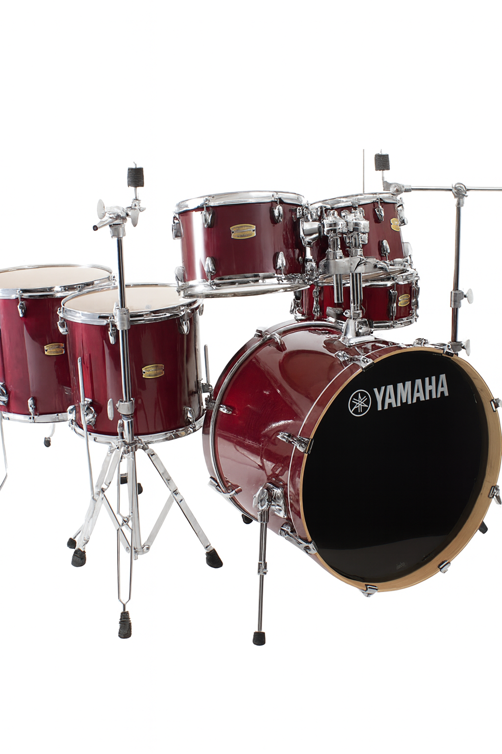 YAMAHA CUSTOM SCB2FS6CR BATERIA 6 PIEZAS