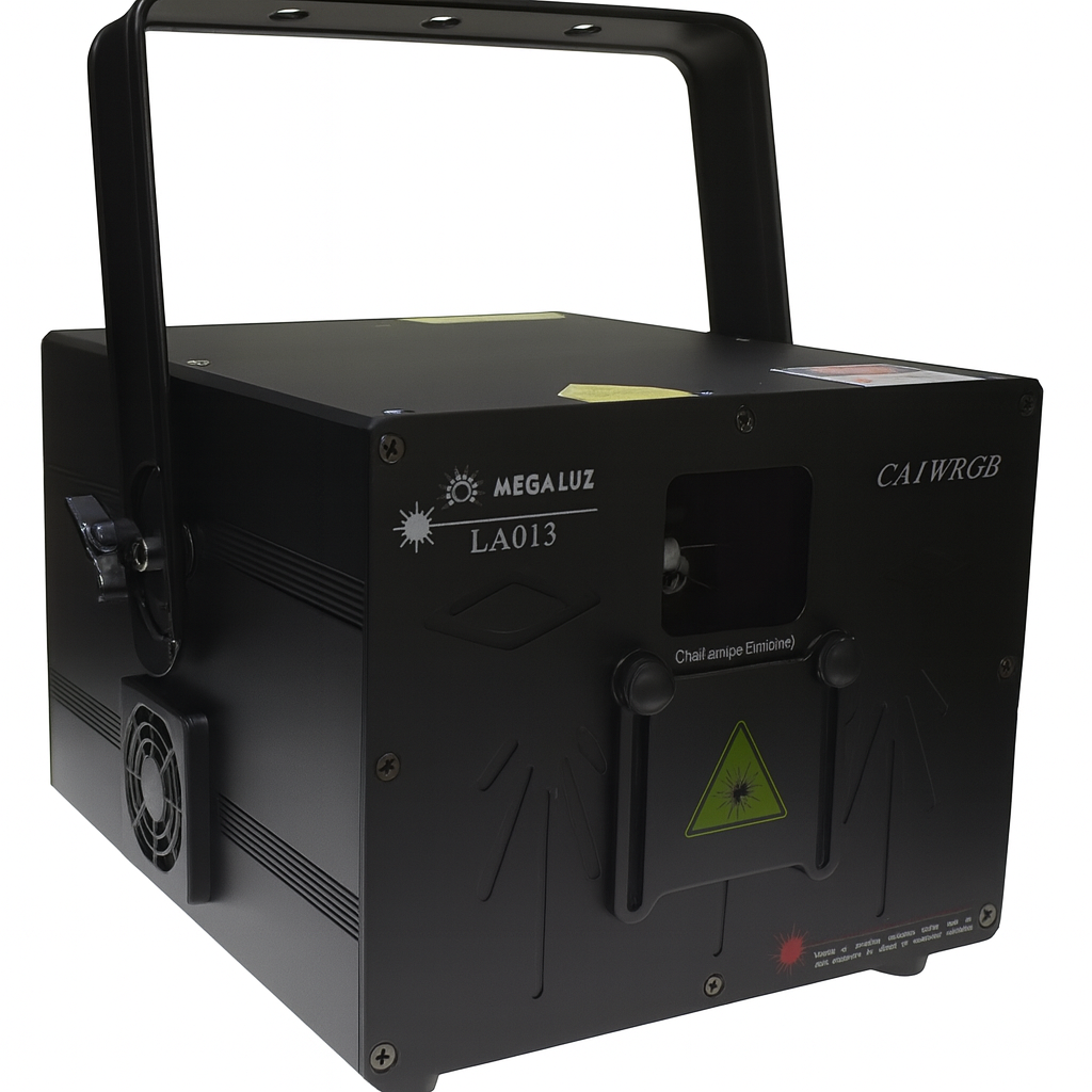 MEGALUZ LASER L2W DMX512 CON ESTUCHE