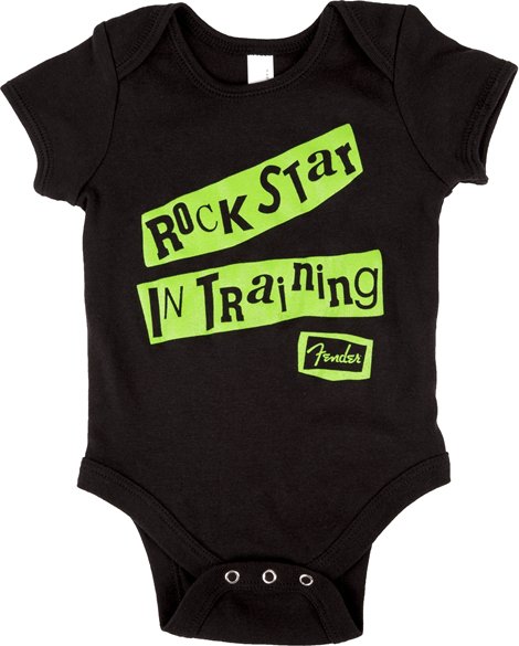 PLAYERA NEGRA 6M ROCK STAR IN TRAINNING