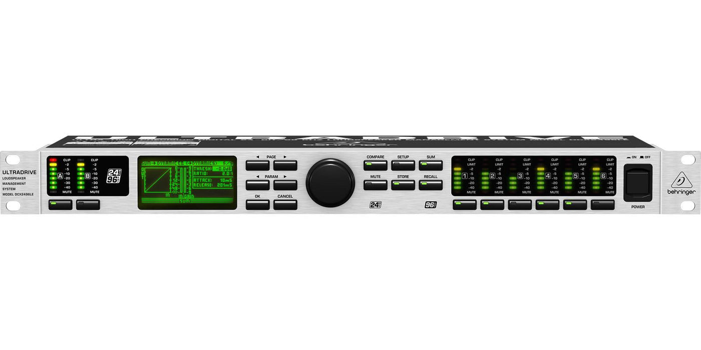 PROCESADOR AUDIO DCX2496LE BEHRINGER
