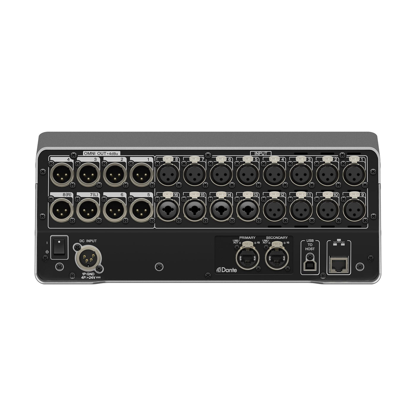 YAMAHA DM3 MIXER DIGITAL PROTOCOLO DANTE