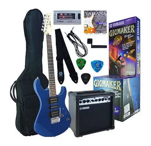 YAMAHA ERG121GPII-MTU PAQUETE DE GUITARRA  CON AMPLIFICADOR