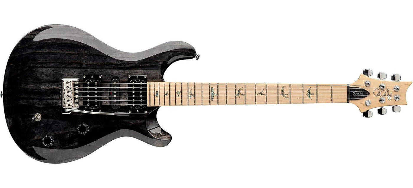 PRS 112886-CH SE SWAMP ASH SPECIAL CHARCOAL