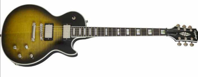 EPIPHONE GUITARRA LES PAUL PROPHECY OLIVE TIGER AGED