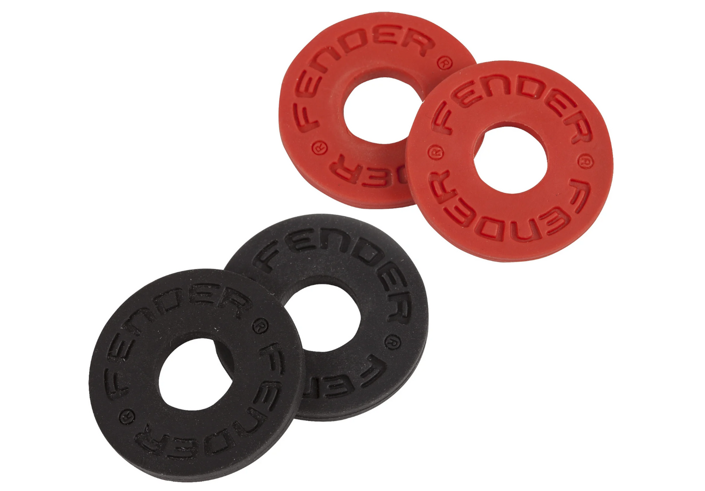 FENDER 0990819000 STRAP BLOCKS 2 RED Y 2 BLACK