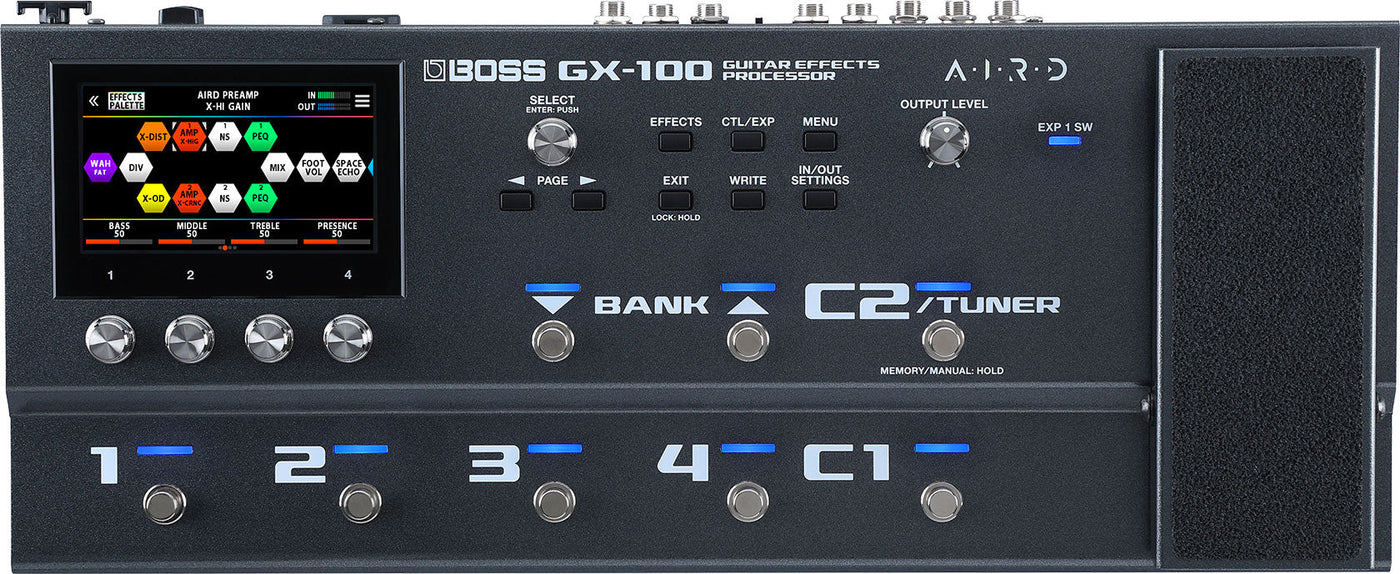 BOSS GX100 PROCESADOR EFECTOS GUITARRA