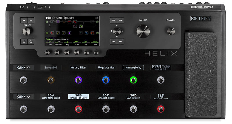 LINE6 HELIX PEDALERA GUITARRA