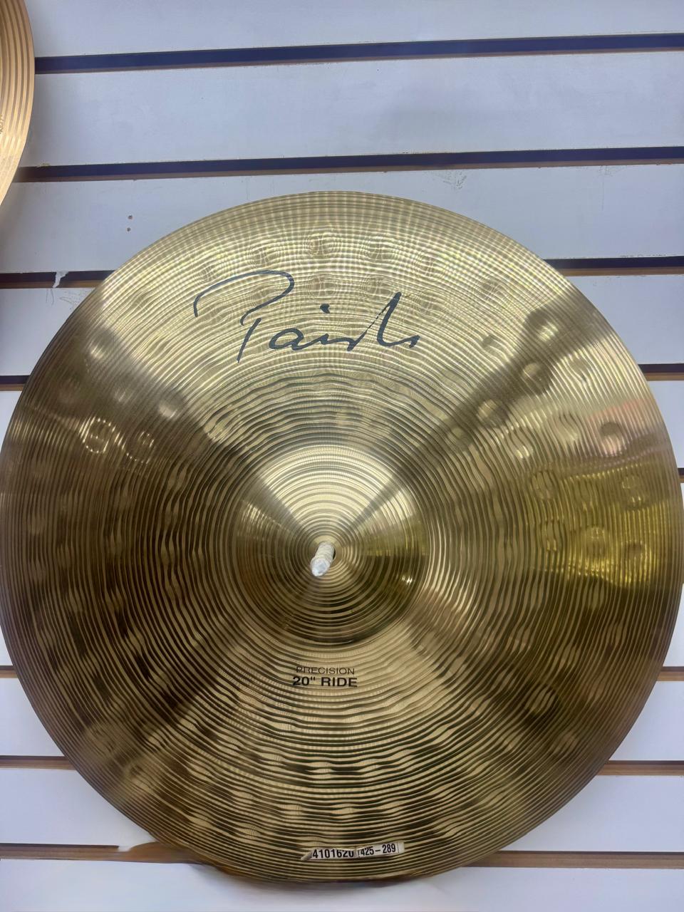 PLATILLO 20" SIGNATURE PRECISION RIDE PAISTE