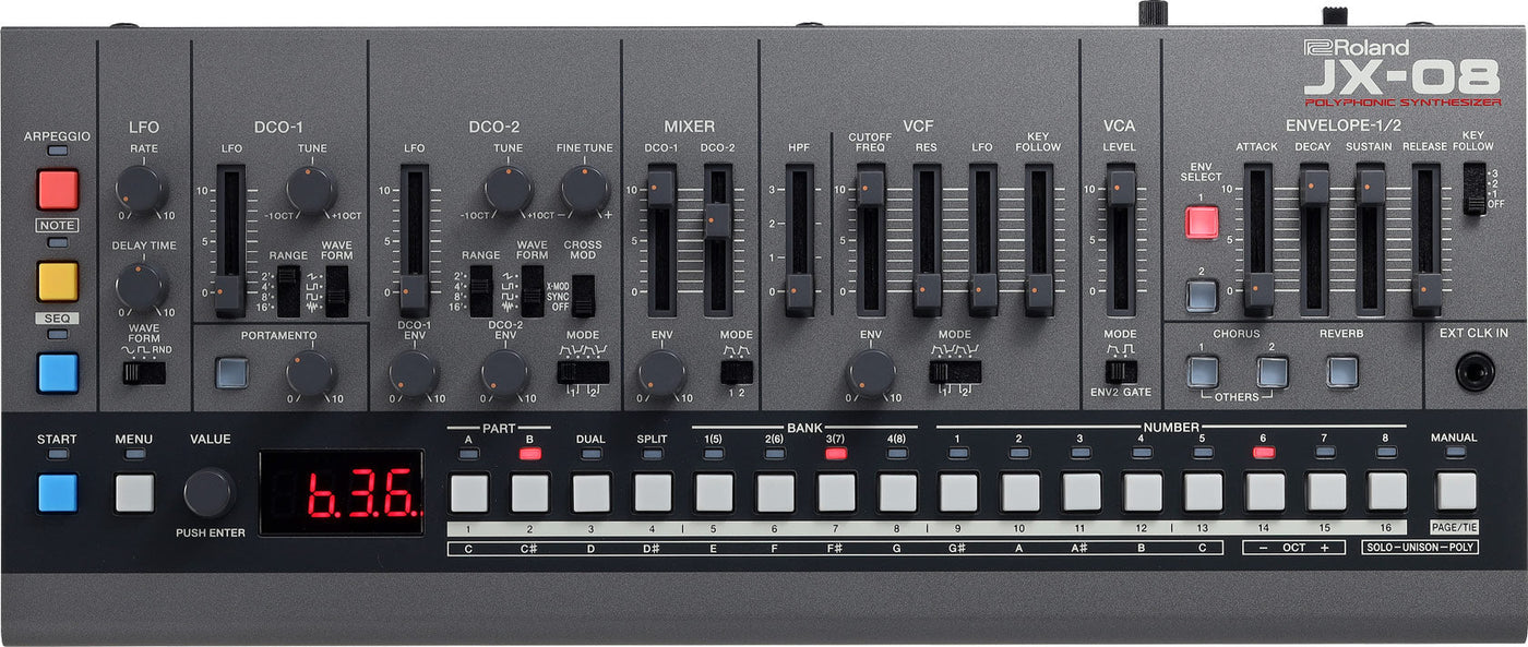 ROLAND JX-08 – MÓDULO DE SONIDOS SERIE BOUTIQUE